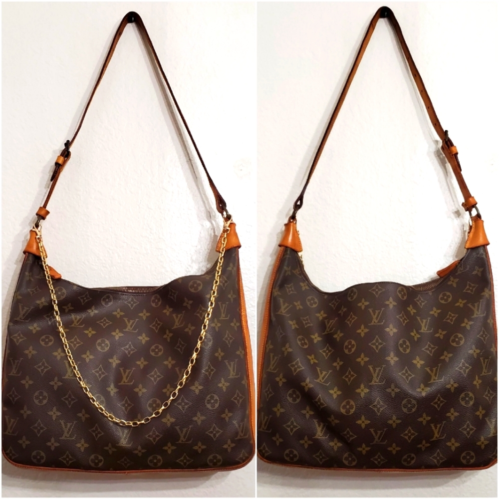 Authentic Vintage LOUIS VUITTON Monogram Boulogne 35 Shoulder Bag